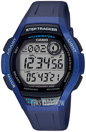 Casio Sport Ekran LCD/Żywica z tworzywa sztucznego WS-2000H-2AVEF