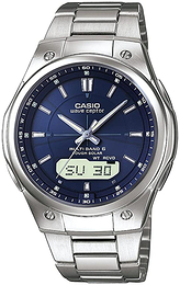 Casio Wave Ceptor Niebieski/Stal Ø42 mm WVA-M610D-2AER