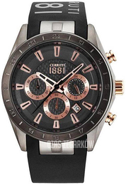 Cerruti 1881 Czarny/Żywica z tworzywa sztucznego Ø45 mm CRA095X224G-L