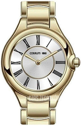 Cerruti 1881 Srebrny/Stal w odcieniu złota CRM173SG04MG