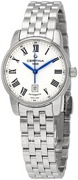 Certina Ds Podium Biały/Stal Ø29 mm C001.007.11.013.00