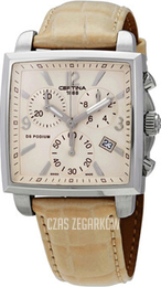 Certina DS Podium Brązowy/Skóra 32x32 mm C001.317.16.267.00
