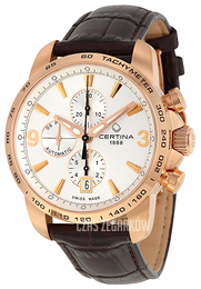 Certina DS Podium Srebrny/Skóra Ø42 mm C001.427.36.037.00