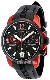 Certina DS Podium Chrono Czarny/Guma Ø42 mm C001.639.97.057.01