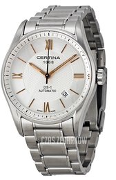Certina DS 1 Srebrny/Stal Ø39 mm C006.407.11.038.01