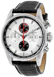 Certina DS 1 Srebrny/Skóra Ø43 mm C006.414.16.031.01