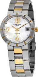 Certina DS Stella Stal w odcieniu złota Ø31 mm C009.210.55.112.00