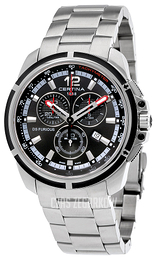 Certina DS Furious Czarny/Stal Ø42 mm C011.417.21.057.00