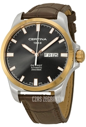 Certina DS First Szary/Skóra Ø40.33 mm C014.407.26.081.00