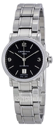 Certina DS Caimano Czarny/Stal Ø27 mm C017.207.11.057.00