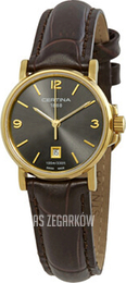 Certina DS Caimano Lady Brązowy/Skóra Ø27 mm C017.210.36.087.00