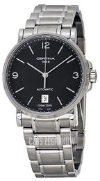Certina DS Caimano Gent Czarny/Stal Ø38 mm C017.407.11.057.00