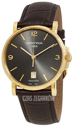 Certina DS Caimano Gent Szary/Skóra Ø38 mm C017.410.36.087.00