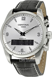 Certina DS Multi-8 Srebrny/Skóra Ø42 mm C020.419.16.037.00