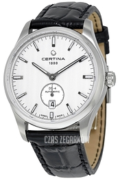 Certina DS 4 Srebrny/Skóra Ø40 mm C022.428.16.031.00