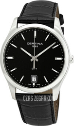 Certina DS 4 Czarny/Skóra Ø40 mm C022.610.16.051.00