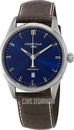 Certina Ds 2 Niebieski/Skóra Ø40 mm C024.410.16.041.20