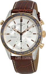 Certina DS 2 Srebrny/Skóra Ø43 mm C024.618.26.031.00