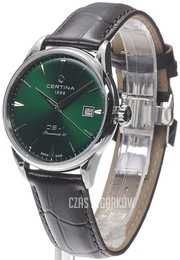 Certina Ds 1 Zielony/Skóra Ø38 mm C029.207.16.091.00