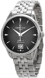 Certina DS 1 Czarny/Stal Ø41 mm C029.426.11.051.00