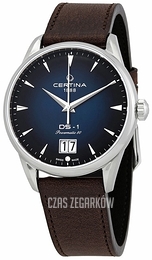 Certina DS 1 Czarny/Skóra Ø41 mm C029.426.16.041.00
