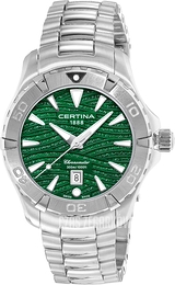 Certina DS Action Zielony/Stal Ø34 mm C032.251.11.091.09