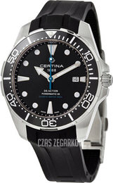 Certina Ds Action Czarny/Guma Ø43 mm C032.407.17.051.60