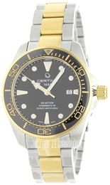 Certina DS Action Czarny/Pozlacana Ø43 mm C032.607.22.051.00
