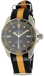 Certina DS Action Czarny/Tkanina Ø43 mm C032.607.48.051.00