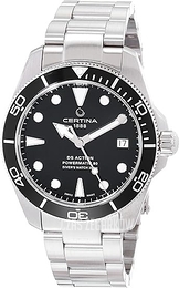 Certina DS Action Czarny/Stal Ø38 mm C032.807.11.051.00