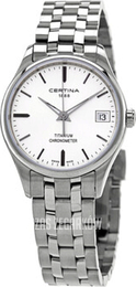 Certina Ds 8 Srebrny/Tytan Ø30 mm C033.251.44.031.00