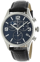 Certina DS 8 Niebieski/Skóra Ø42 mm C033.460.16.047.00
