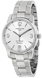 Certina DS Podium Srebrny/Stal Ø33 mm C034.210.11.037.00