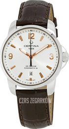 Certina DS Podium Srebrny/Stal Ø38 mm C034.407.16.037.01