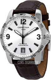 Certina Ds Podium Srebrny/Skóra Ø40 mm C034.451.16.037.00
