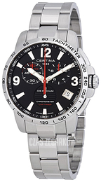 Certina Ds Podium Czarny/Stal Ø42 mm C034.453.11.057.00