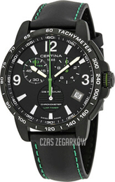 Certina Ds Podium Czarny/Skóra Ø42 mm C034.453.36.057.02