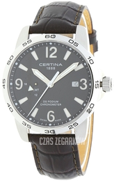 Certina DS Podium Czarny/Skóra Ø41 mm C034.455.16.050.00