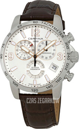 Certina Ds Podium Srebrny/Skóra Ø42 mm C034.654.16.037.01