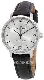 Certina Ds Caimano Srebrny/Skóra Ø31 mm C035.207.16.037.00