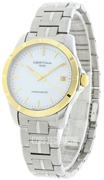 Certina Ds Jubile Biały/Stal Ø40 mm C902.451.41.011.00