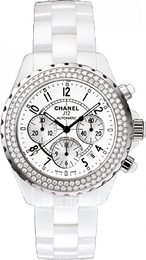 Chanel J12 Chronograph Biały/Czeramiczna Ø41 mm H1008
