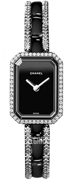 Chanel Premiere Czarny/Czeramiczna 15x19.5 mm H2147