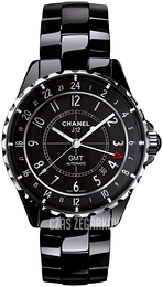Chanel J12 Czarny/Czeramiczna Ø38 mm H3102