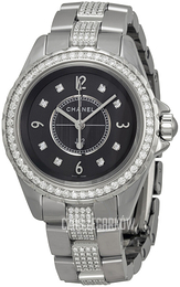 Chanel J12 Czarny/Czeramiczna Ø33 mm H3105