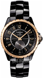 Chanel J12 Czarny/Czeramiczna Ø36.5 mm H3838