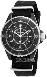 Chanel J12 Biały/Tkanina Ø33 mm H4657