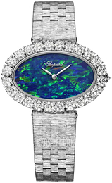 Chopard L Heure Du Diamant Niebieski/18 karatowe białe złoto Ø27.5 mm 10A376-1001