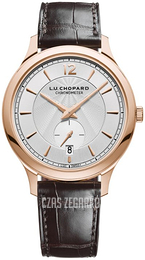 Chopard L.U.C Srebrny/Skóra Ø40 mm 161946-5001