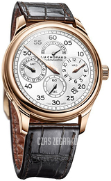Chopard L.U.C Srebrny/Skóra Ø43 mm 161971-5001